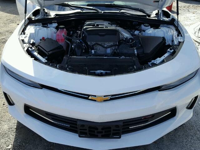 1G1FD1RXXH0115391 - 2017 CHEVROLET CAMARO LT WHITE photo 7