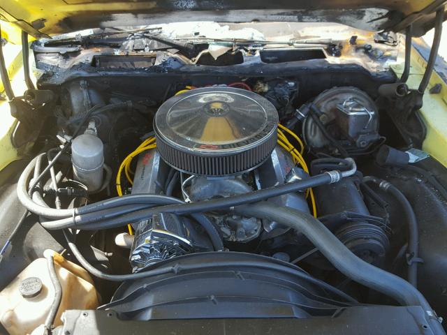 1Q87L8N544029 - 1978 CHEVROLET Z28 YELLOW photo 7