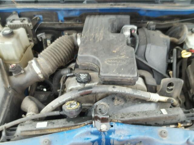 1GCCS199778200352 - 2007 CHEVROLET COLORADO BLUE photo 7