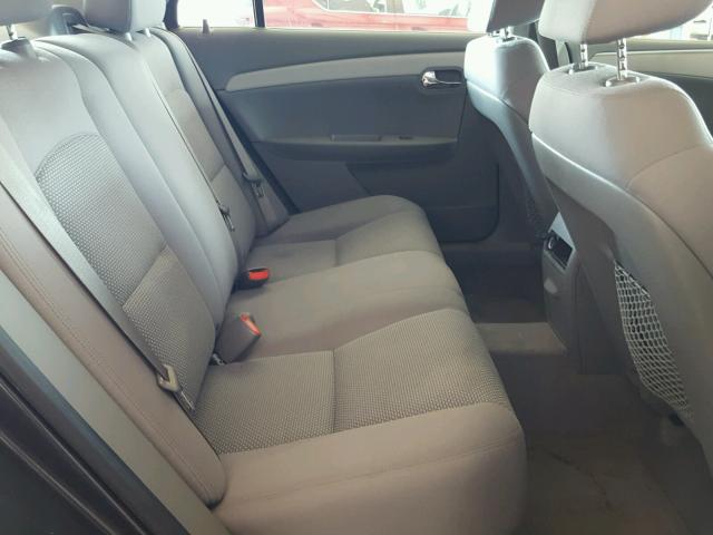 1G1ZC5EB0A4117652 - 2010 CHEVROLET MALIBU 1LT ნაცრისფერი ფოტო 6