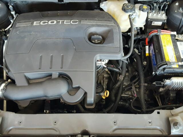 1G1ZC5EB0A4117652 - 2010 CHEVROLET MALIBU 1LT ნაცრისფერი ფოტო 7