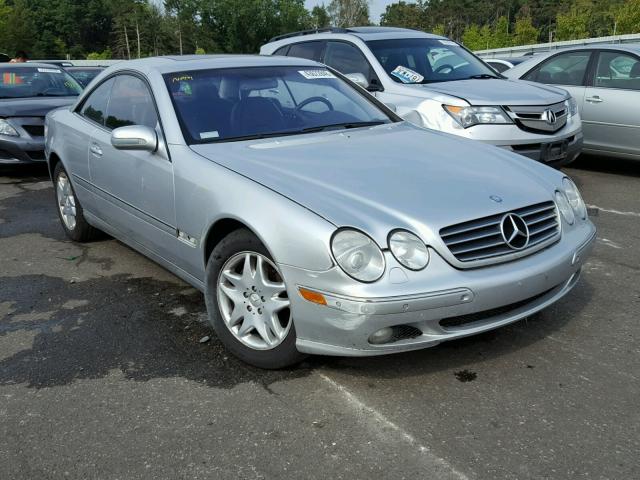 WDBPJ75J9YA006423 - 2000 MERCEDES-BENZ CL 500 GRAY photo 1