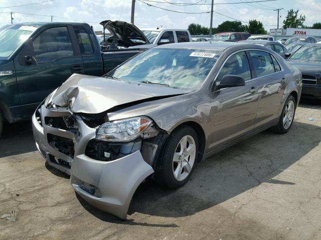 1G1ZB5E00CF254552 - 2012 CHEVROLET MALIBU LS ყავისფერი ფოტო 2