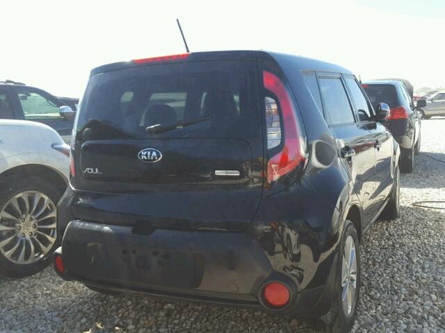 KNDJP3A56E7048242 - 2014 KIA SOUL + BLACK photo 4