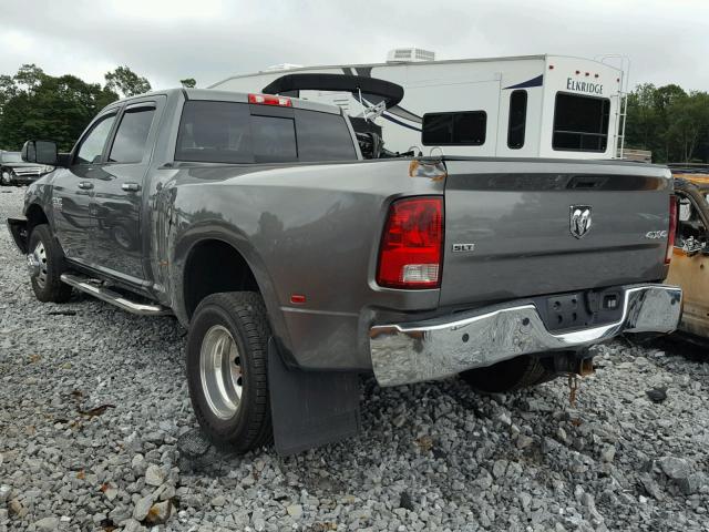 3C63RRHL9DG559917 - 2013 RAM 3500 SLT CHARCOAL photo 3