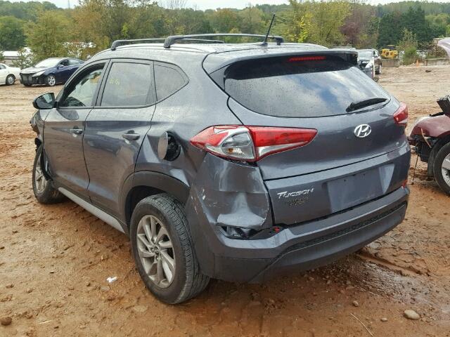 KM8J33A42HU475924 - 2017 HYUNDAI TUCSON LIM GRAY photo 3