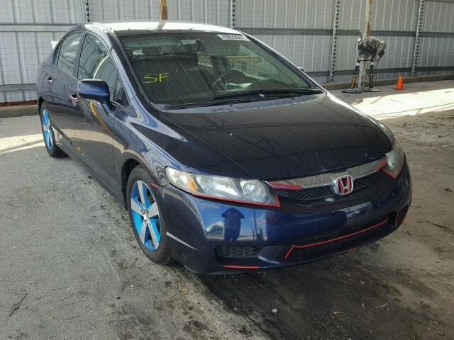 2HGFA1F63AH529580 - 2010 HONDA CIVIC BLUE photo 1