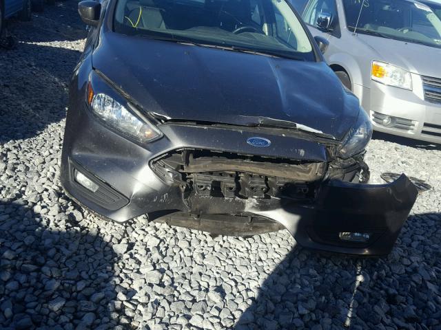 1FADP3F29FL235114 - 2015 FORD FOCUS SE GRAY photo 9