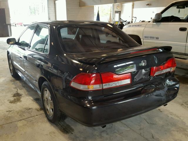 1HGCG16511A073618 - 2001 HONDA ACCORD EX BLACK photo 3