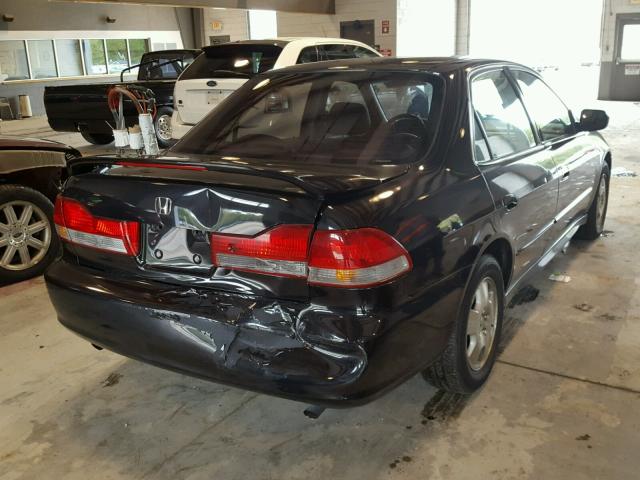 1HGCG16511A073618 - 2001 HONDA ACCORD EX BLACK photo 4