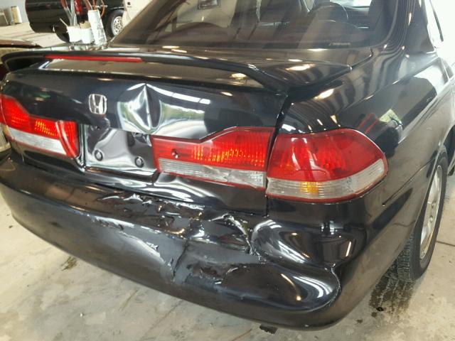 1HGCG16511A073618 - 2001 HONDA ACCORD EX BLACK photo 9