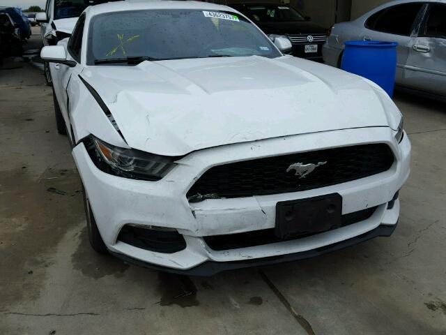 1FA6P8AMXG5205897 - 2016 FORD MUSTANG WHITE photo 9