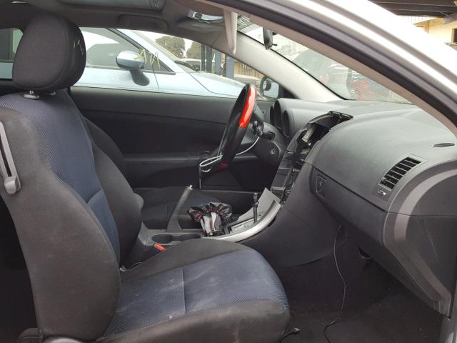 JTKDE177250007205 - 2005 TOYOTA SCION TC 银色 照片 5