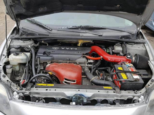JTKDE177250007205 - 2005 TOYOTA SCION TC 银色 照片 7