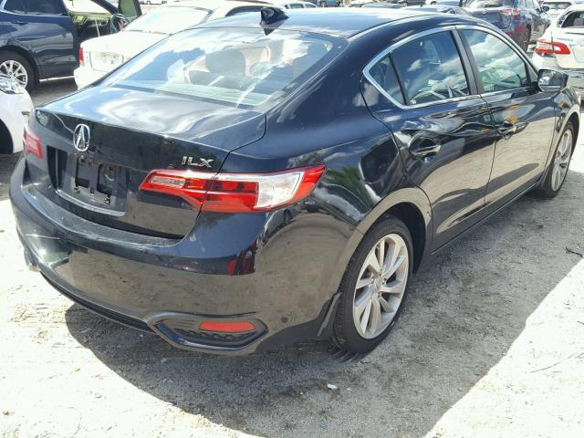 19UDE2F7XGA009989 - 2016 ACURA ILX PREMIU BLACK photo 4