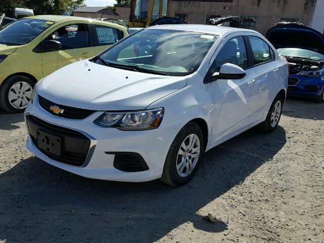 1G1JB5SH9H4164424 - 2017 CHEVROLET SONIC LS 白色 照片 2