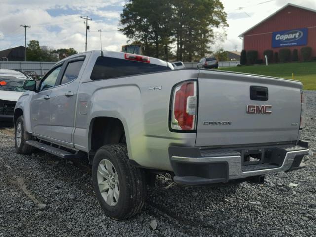 1GTG6CE3XG1202026 - 2016 GMC CANYON SLE SILVER photo 3