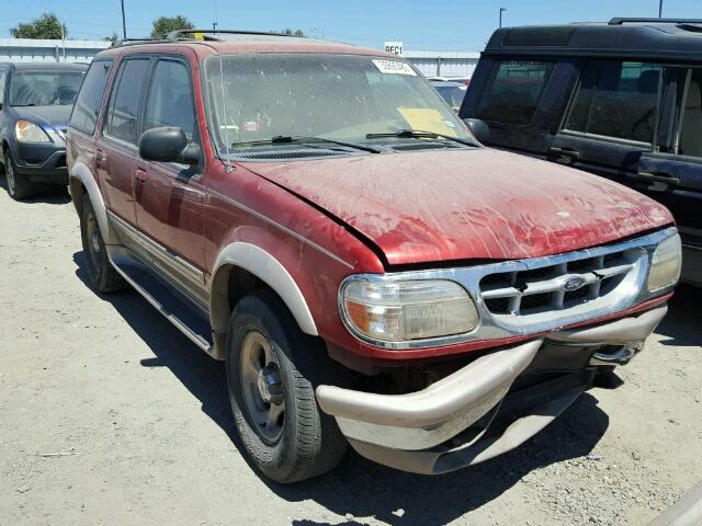 1FMZU34E7WZB50366 - 1998 FORD EXPLORER RED photo 1