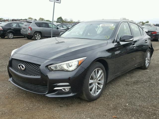 JN1EV7AR7HM831922 - 2017 INFINITI Q50 PREMIU BLACK photo 2