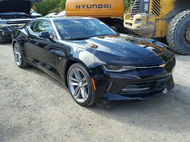 1G1FC1RX5H0176294 - 2017 CHEVROLET CAMARO LT BLACK photo 1