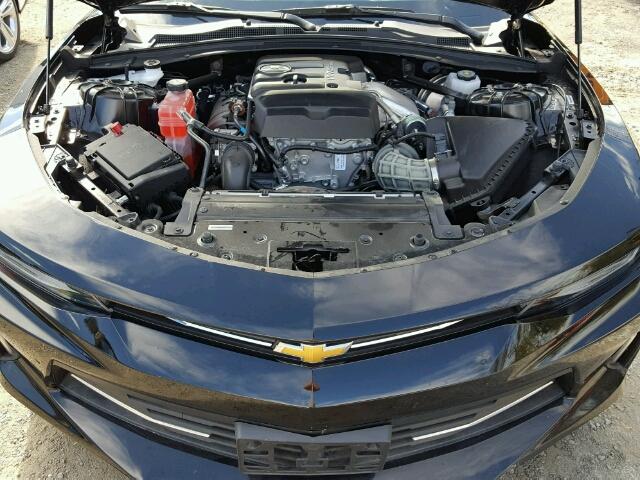 1G1FC1RX5H0176294 - 2017 CHEVROLET CAMARO LT BLACK photo 7