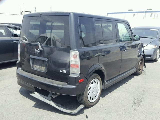 JTLKT324164046363 - 2006 TOYOTA SCION XB Schwarz Foto 4