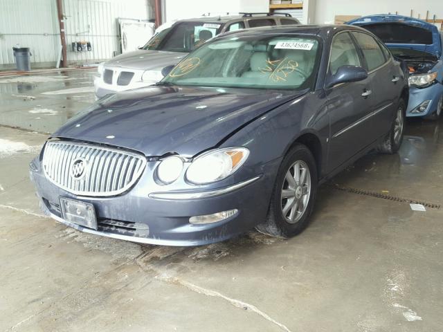 2G4WD582991119230 - 2009 BUICK LACROSSE C BLUE photo 2