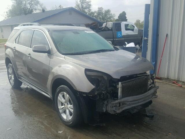 2CNFLEECXB6444087 - 2011 CHEVROLET EQUINOX LT GRAY photo 1