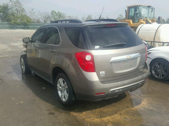 2CNFLEECXB6444087 - 2011 CHEVROLET EQUINOX LT GRAY photo 3