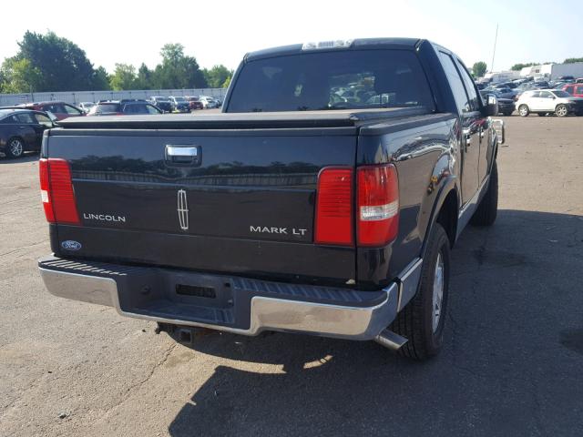 5LTPW18556FJ12637 - 2006 LINCOLN MARK LT BLACK photo 4