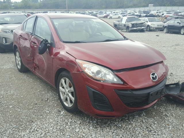 JM1BL1VF3B1430623 - 2011 MAZDA 3 I MAROON photo 1