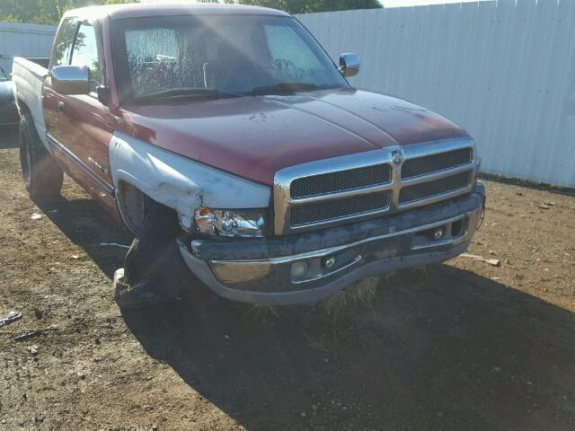 3B7HF13Y5VG803446 - 1997 DODGE RAM 1500 BURGUNDY photo 9