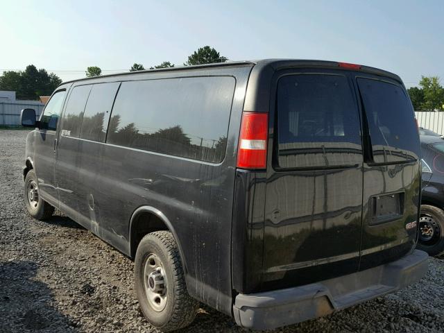 1GJHG39U831168143 - 2003 GMC SAVANA G35 BLACK photo 3