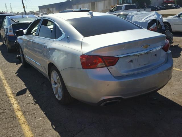 2G1165S32F9183979 - 2015 CHEVROLET IMPALA LTZ SILVER photo 3