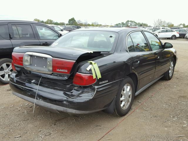 1G4HR54K944124747 - 2004 BUICK LESABRE BLACK photo 4