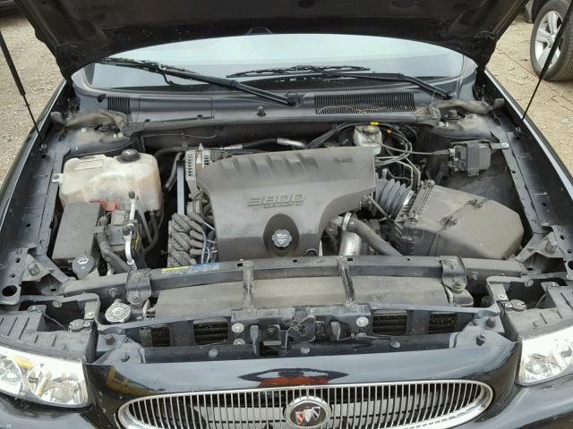 1G4HR54K944124747 - 2004 BUICK LESABRE BLACK photo 7