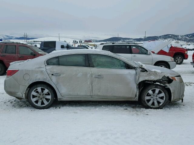 1G4GC5EC9BF396219 - 2011 BUICK LACROSSE C TAN photo 10