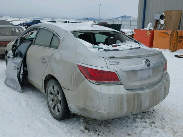 1G4GC5EC9BF396219 - 2011 BUICK LACROSSE C TAN photo 3