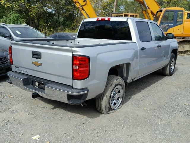 3GCPCNEC7HG501318 - 2017 CHEVROLET SILVERADO SILVER photo 4