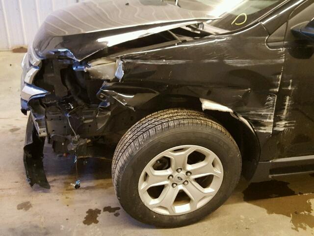 2FMDK3J91CBA70339 - 2012 FORD EDGE Siyah fotoğraf 9