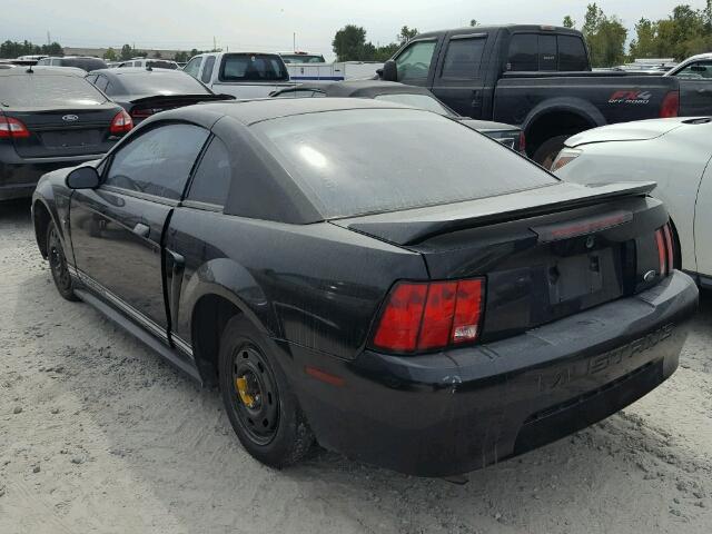 1FAFP4046YF192166 - 2000 FORD MUSTANG BLACK photo 3