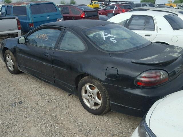 1G2WP1214VF202186 - 1997 PONTIAC GRAND PRIX BLACK photo 3