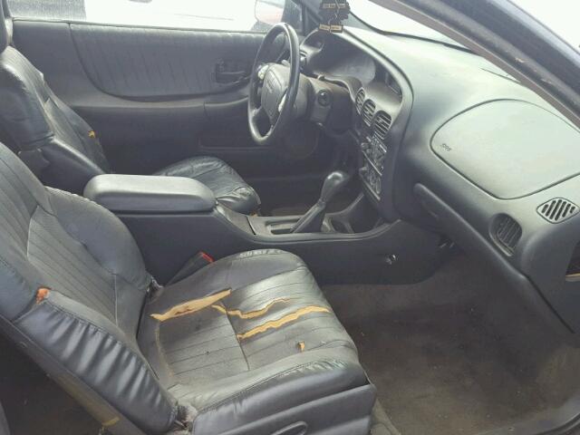 1G2WP1214VF202186 - 1997 PONTIAC GRAND PRIX BLACK photo 5