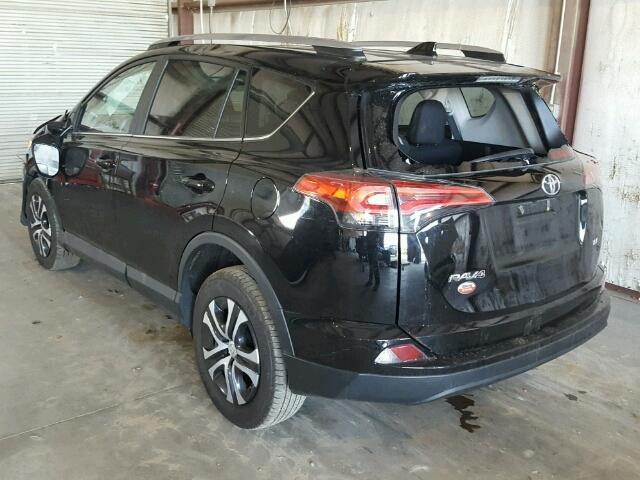2T3ZFREV4HW330388 - 2017 TOYOTA RAV4 黑色 照片 3