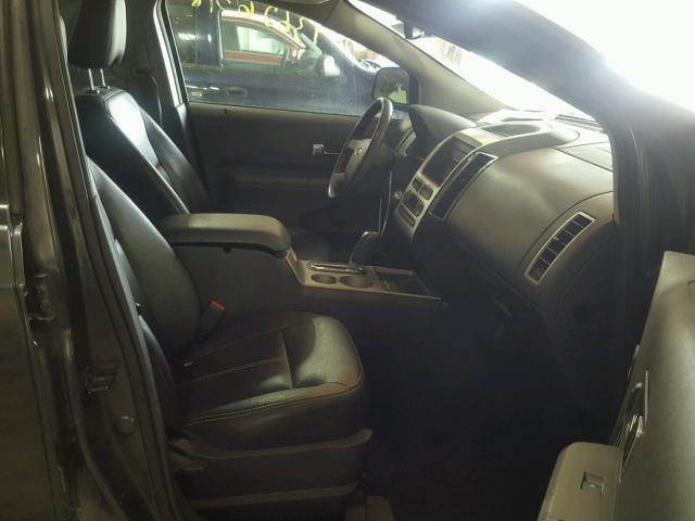 2FMDK38C07BB22504 - 2007 FORD EDGE SEL Темно-сірий фото 5