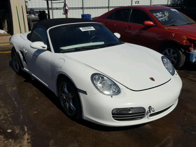 WP0CB29896U730888 - 2006 PORSCHE BOXSTER S WHITE photo 1