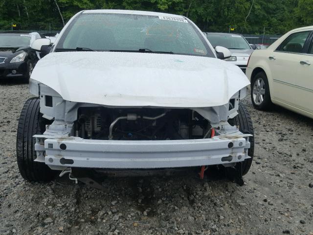 1G1AF5F54A7189384 - 2010 CHEVROLET COBALT 2LT WHITE photo 9