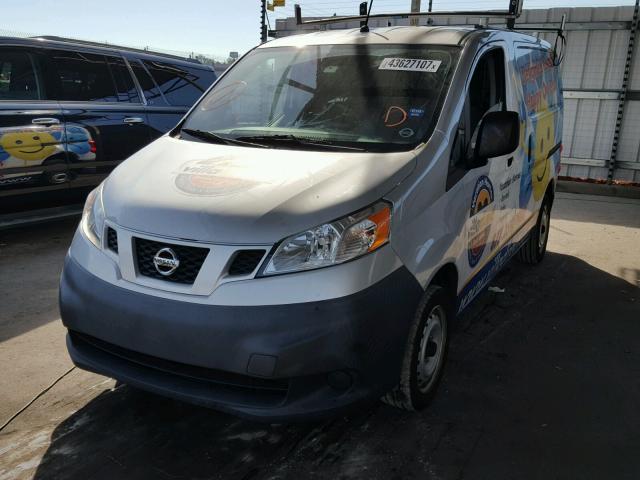 3N6CM0KN6DK693047 - 2013 NISSAN NV200 2.5S SILVER photo 2