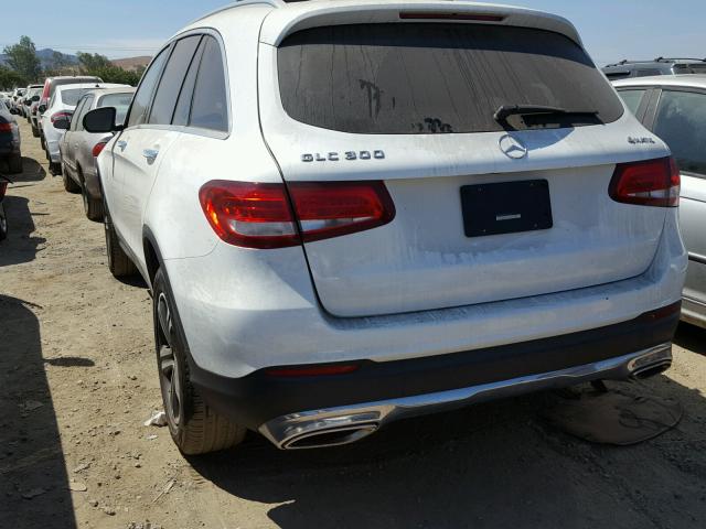 WDC0G4KB9GF033565 - 2016 MERCEDES-BENZ GLC 300 4M WHITE photo 3