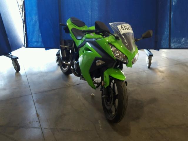 JKAEX8A13FA012227 - 2015 KAWASAKI EX300 A GREEN photo 1